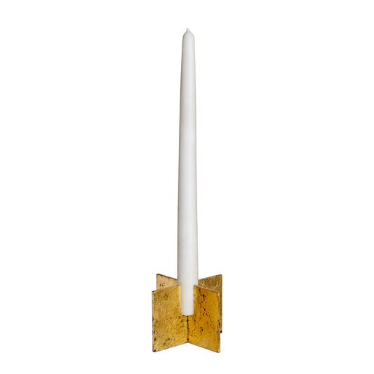 Steckleuchter Gold