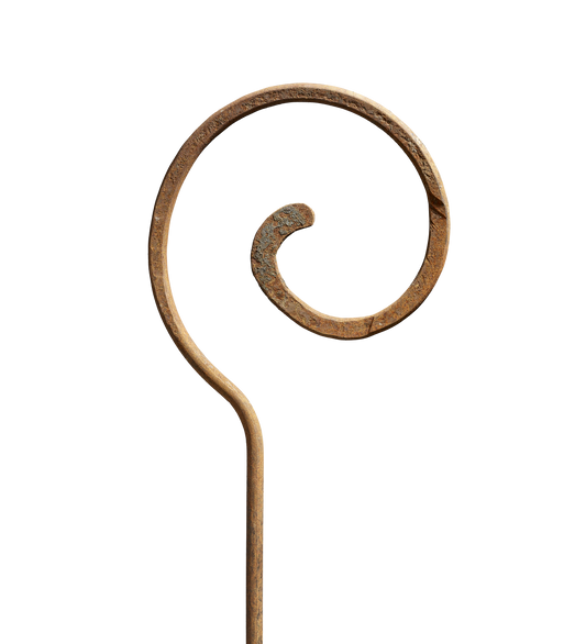 plant stick - minimal spiral - vertical